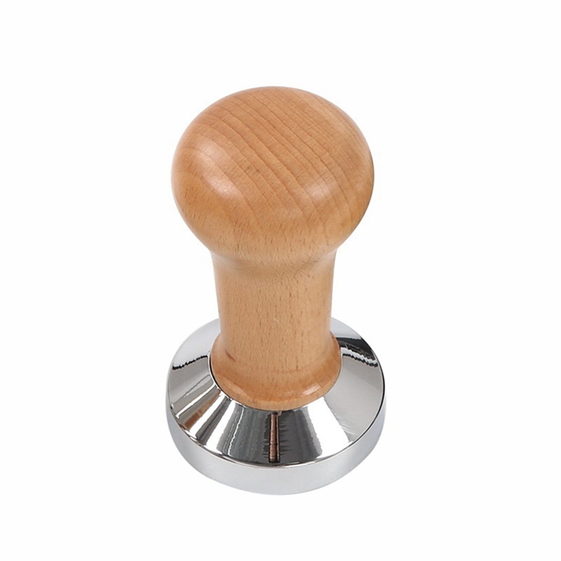 Dụng Cụ Nghiền Cà Phê Espresso 51mm Tay Cầm Bằng Gỗ