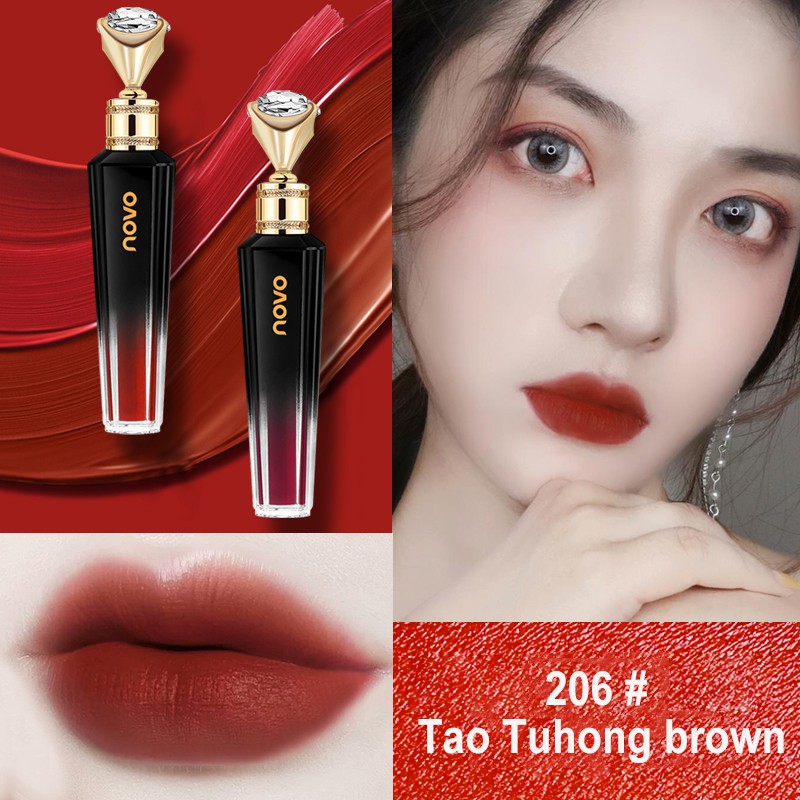 ✨Hot Sale✨ [Hàng mới về] Son môi NOVO dưỡng môi trang điểm lâu trôi mang phong cách retro techo | BigBuy360 - bigbuy360.vn