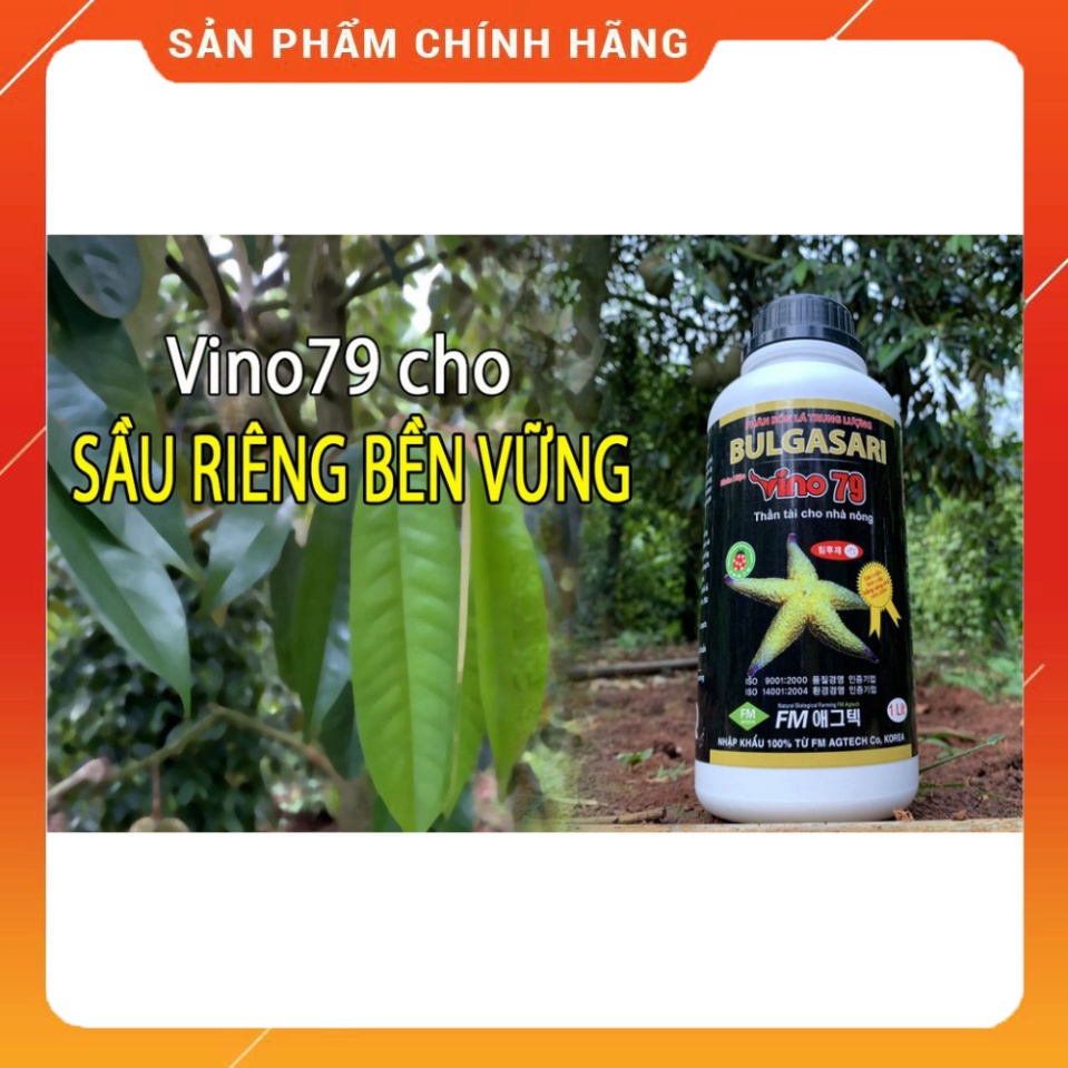 Phân bón Hữu Cơ VINCO79 500ml - giúp tăng khả năng thụ phấn, lớn trái, cây xanh dày lá, bền cây