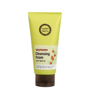 [Auth] Sữa rửa mặt Happy Bath Natural Soapberry Cleansing Foam