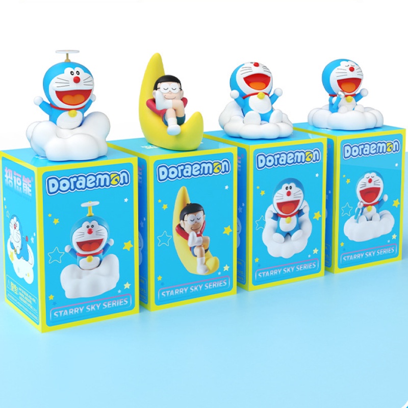 Doraemon dễ thương trang trí nội thất ô tô đồ trang trí ô trang trí bảng điều khiển trung tâm món quà có hình dạng dễ thương