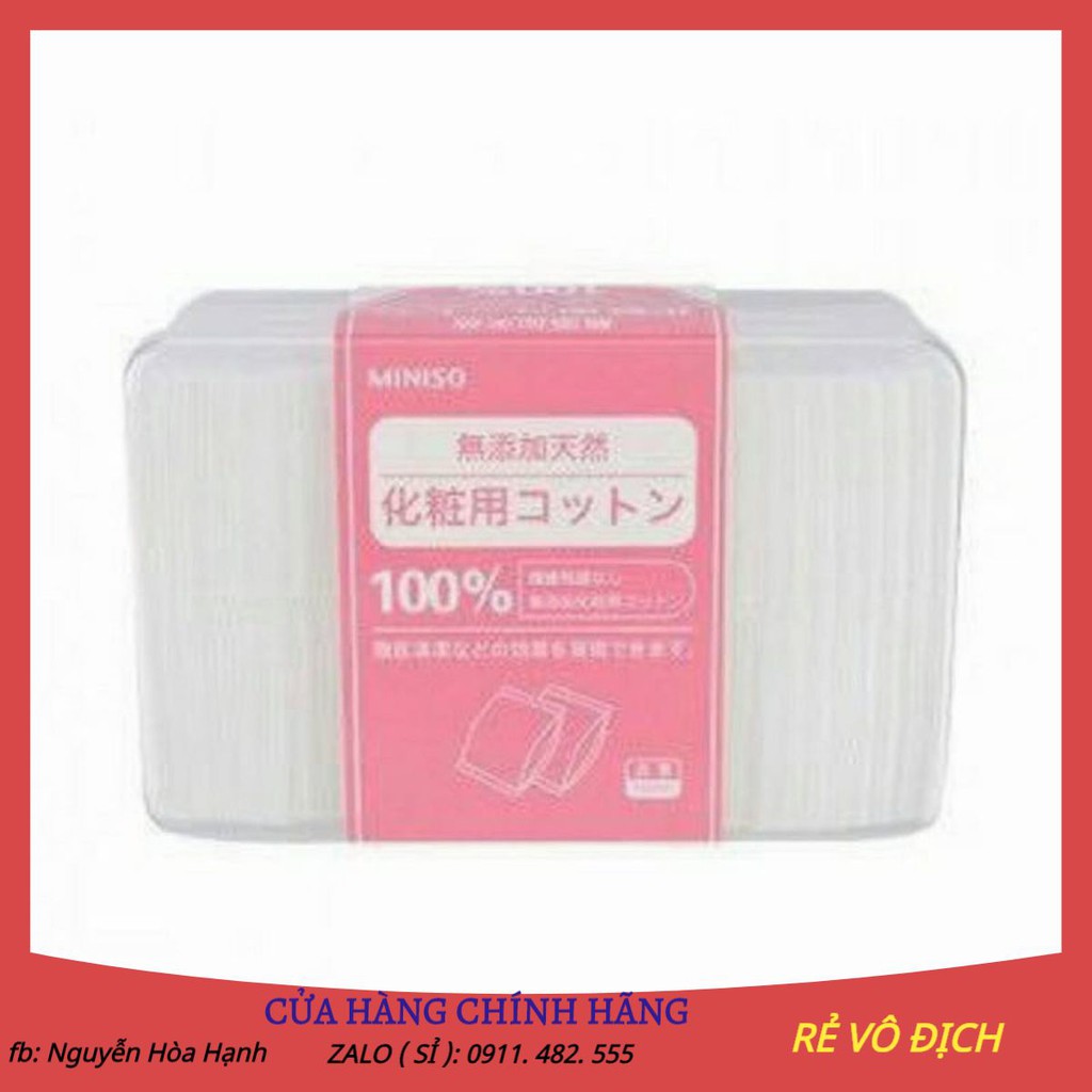 Bông Tẩy Trang Miniso 1000 Miếng