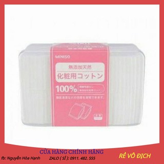 Bông Tẩy Trang Miniso 1000 Miếng