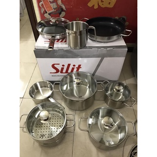 Bộ nồi Silit Pisa 10 món [Hàng chính hãng]