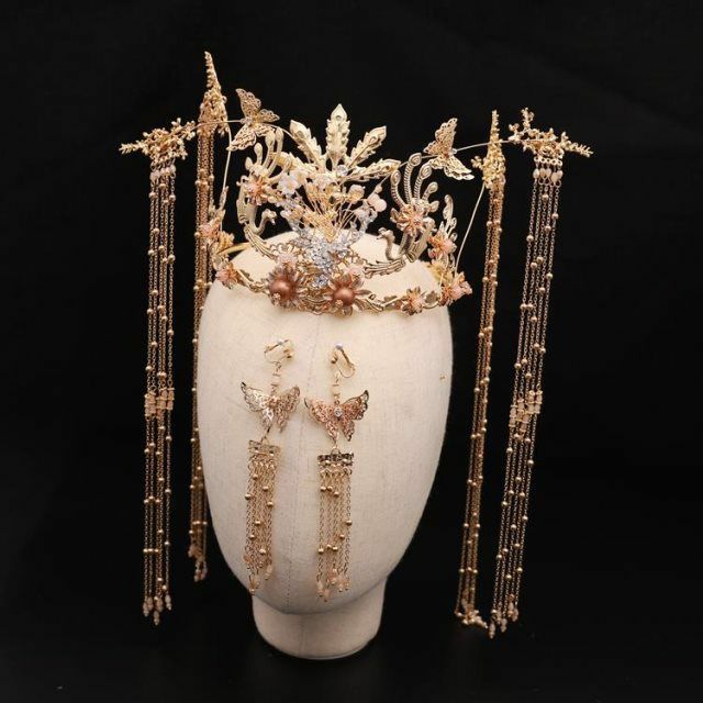Cài tóc cô dâu ( phụ kiện cổ trang)