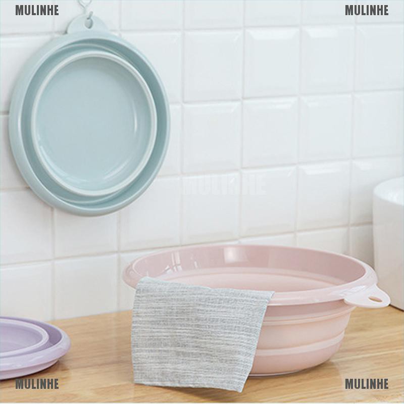 Chậu Rửa Chân Bằng Silicone Có Thể Gấp Gọn Tiện Lợi Dành Cho Cắm Trại