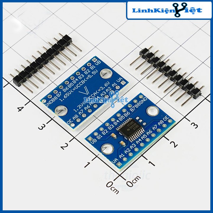 Mạch Chuyển Đổi Mức Logic 2 Chiều 8 Kênh TXS0108