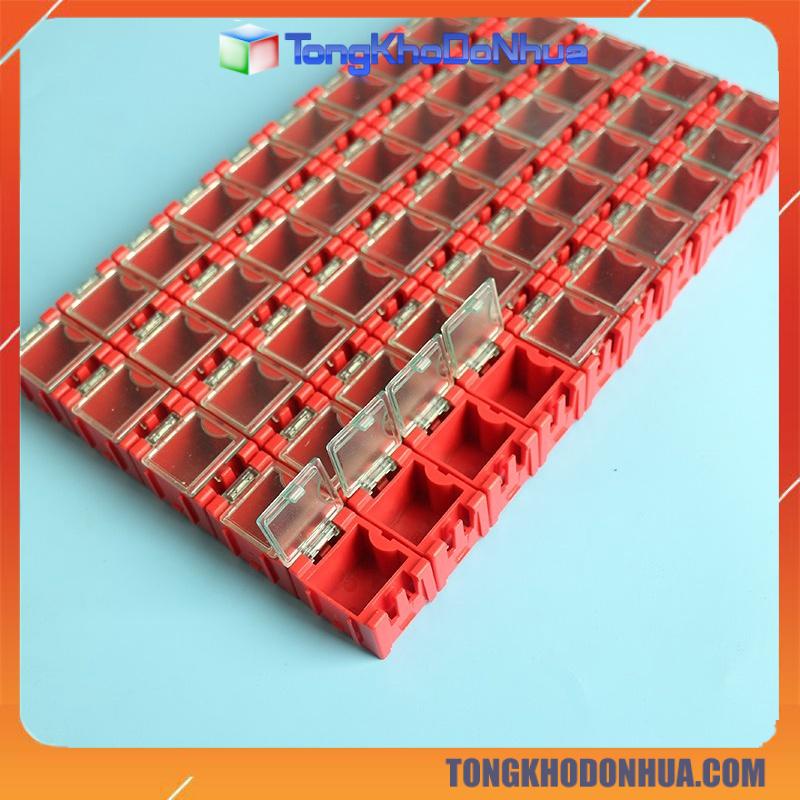 Hộp nhựa nhỏ đựng linh kiện điện tử SMT T1 tụ điện, điện trở siêu tiện dụng hộp ghép đa năng GIÁ CỦA /1 SẢN PHẨM