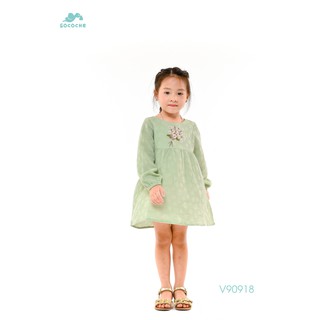 Váy thô đũi thêu hoa