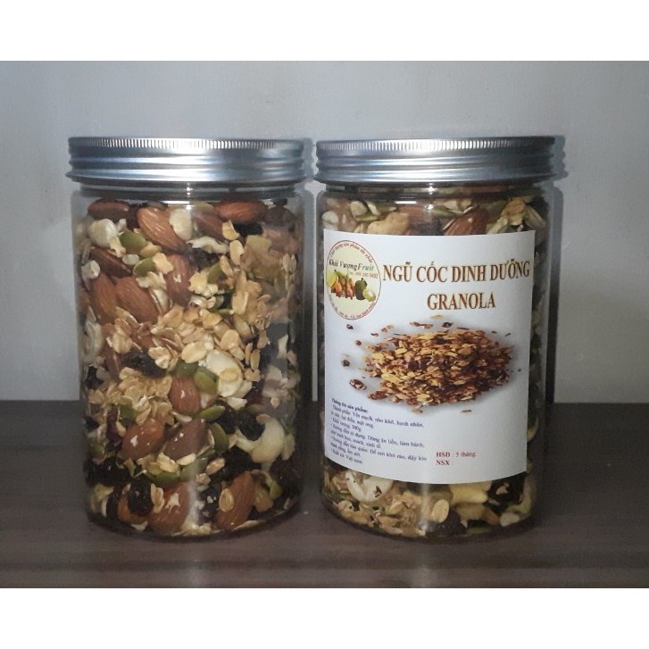 Granola - Ngũ cốc giảm cân, ăn kiêng dinh dưỡng 500gram