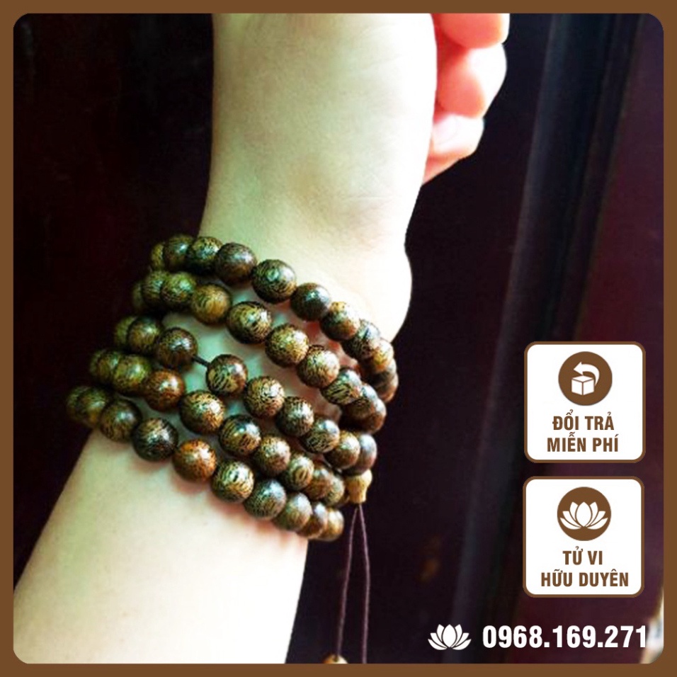 Vòng tay gỗ Trầm Tốc 💕FREESHIP💕 108 hạt đeo tay thanh lịch, hương thơm tự nhiên. Đổi trả miễn phí, Xem Tử vi hữu duy | BigBuy360 - bigbuy360.vn