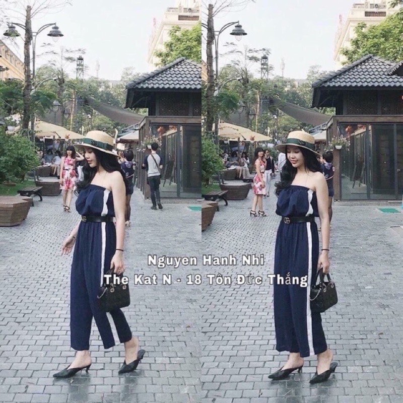 Set Jumsuit kèm belt G.C