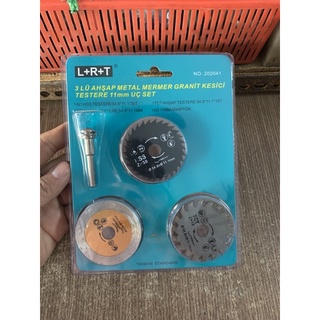 Bộ lưỡi l+r+t cắt gỗ, gạch, mica, nhựa mini 4 món chất lượng cao