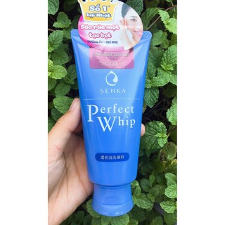 [SALE XẢ HÀNG][SENKA] Sữa rửa mặt tạo bọt chiết xuất tơ tằm trắng Senka Perfect Whip 120g