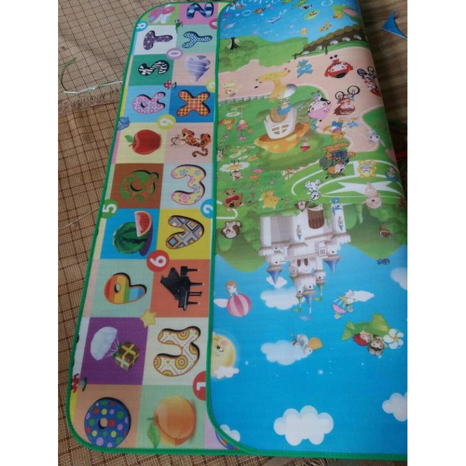 Chiếu xốp 2 mặt  Thảm xốp chơi cho bé