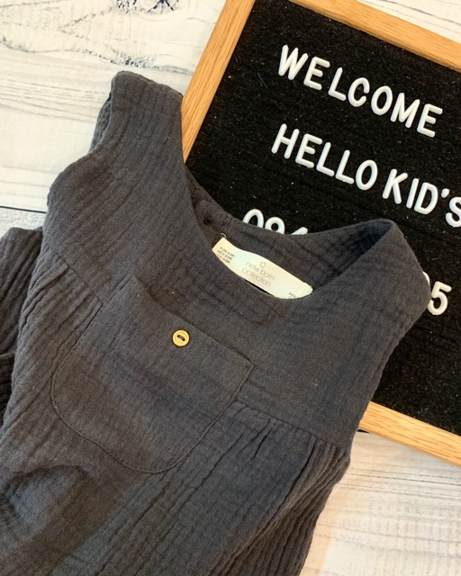 Romper Suits đũi túi ngực
