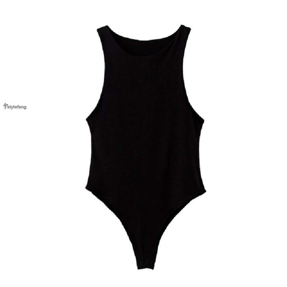 Bodysuit Womens Womens Sleeveless Bodycon Bodysuit Playsuit Jumpsuit Romper