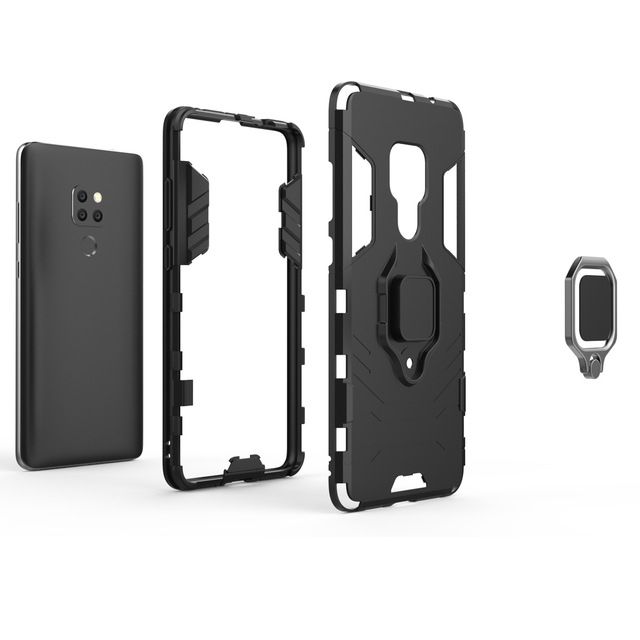 Ốp lưng Huawei Mate 20 / Mate 9 chống sốc Iron Man Iring giá đỡ xem phim cao cấp