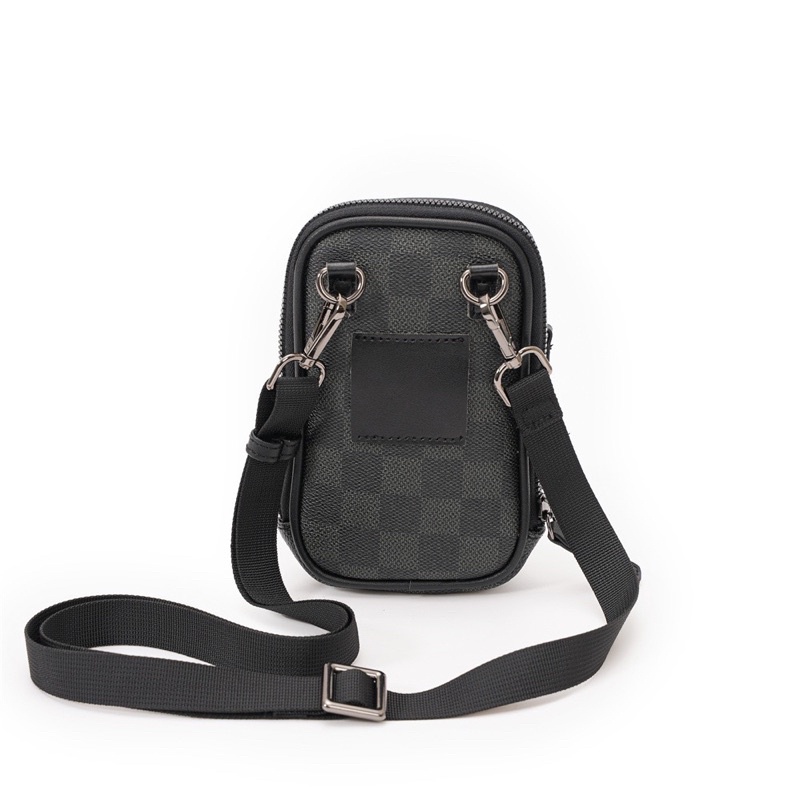 TÚI ĐEO CHÉO MINI CARO DA PU CAO CẤP L4081