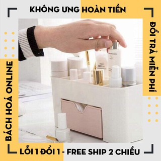 [Hàng Loại 1] Kệ Mỹ Phẩm Nhựa Mini Nhiều Ngăn- kệ để đồ trang điểm nhỏ gọn