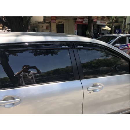 Vè Che Mưa Xe Toyota Avanza 2022 Nhựa đen cao cấp
