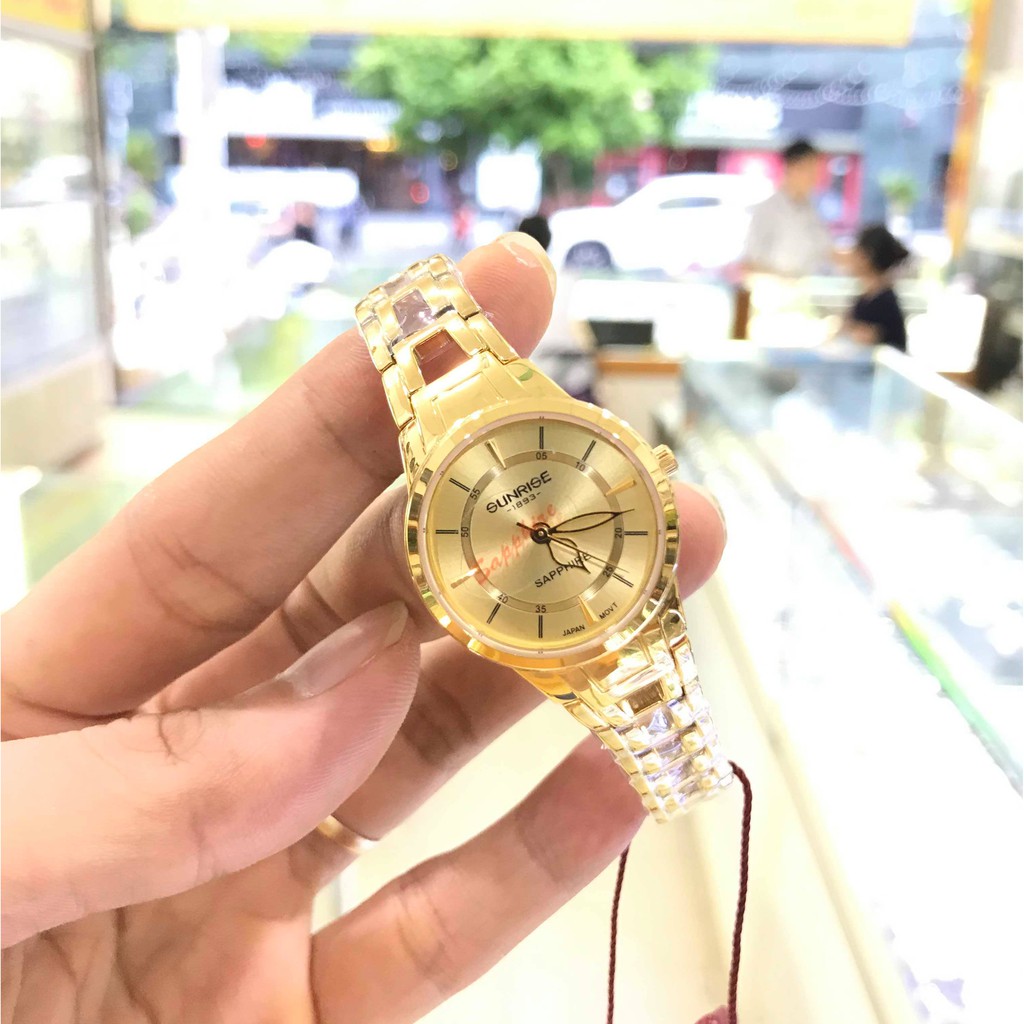 Đồng hồ nữ SUNRISE 9976SA full hộp chính hãng, kính Sapphire chống xước, chống nước tốt | BigBuy360 - bigbuy360.vn