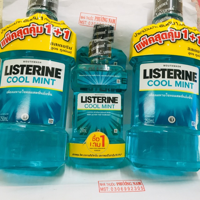 Nước súc miệng Listerine