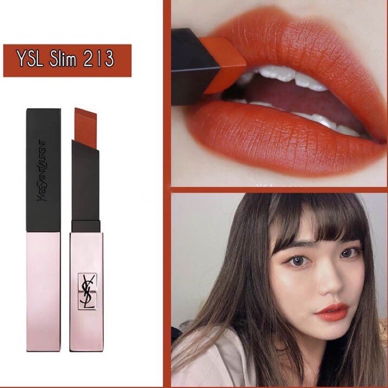 Son YSL The Slim Glow Matte Lipstick  CHUẨN AUTH 100% ĐỦ BILL, HOT SALE
