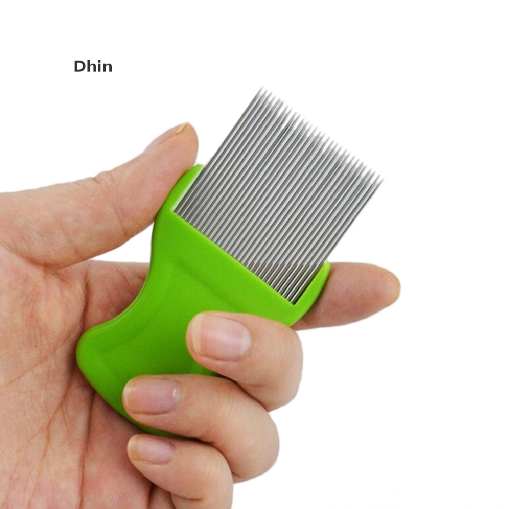 Lược Chải Tóc Anoplura Flea Flea Bằng Thép Không Gỉ Cho Trẻ Em