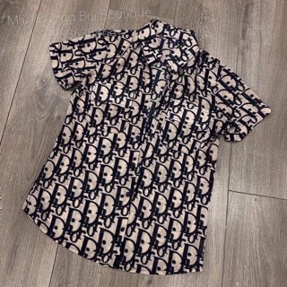 Sơ mi dior bigsize 60kg=>90kg