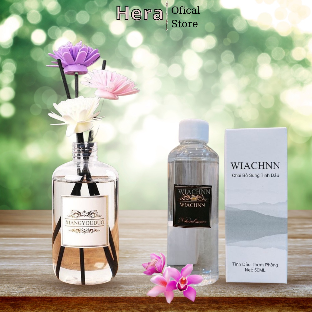 Chai Bổ Sung Tinh Dầu Thơm Phòng 100ml Que Gỗ Tự Khuếch Tán Cho Chai Đã Sử Dụng