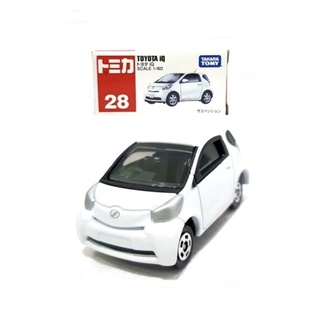 Xe ô tô mô hình tomica toyota iq trắng no.28
