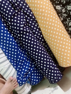 Lụa cát 3 màu 30k/1m khổ 1m5