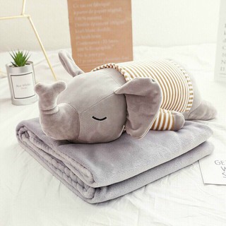 Gối chăn 3 in 1 hình thú dễ thương nhập khẩu cao cấp