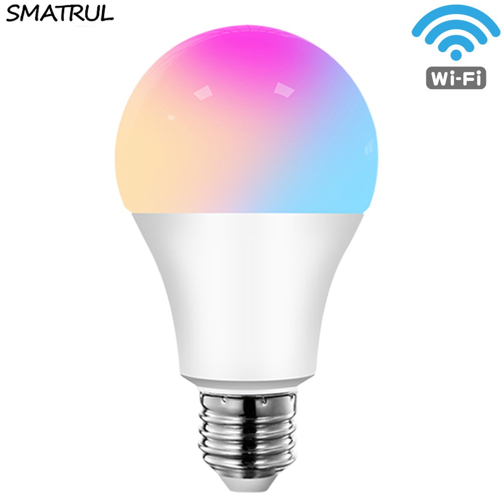 Bóng Đèn LED Thông Minh SMATRUL Wifi 13W Điều Chỉnh Được Độ Sáng Ứng Dụng Tuya Smart Life Tương Thích Với Google Alexa