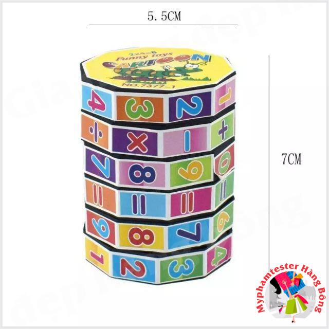 [5⭐] Rubic xoay tròn giúp bé học giỏi toán