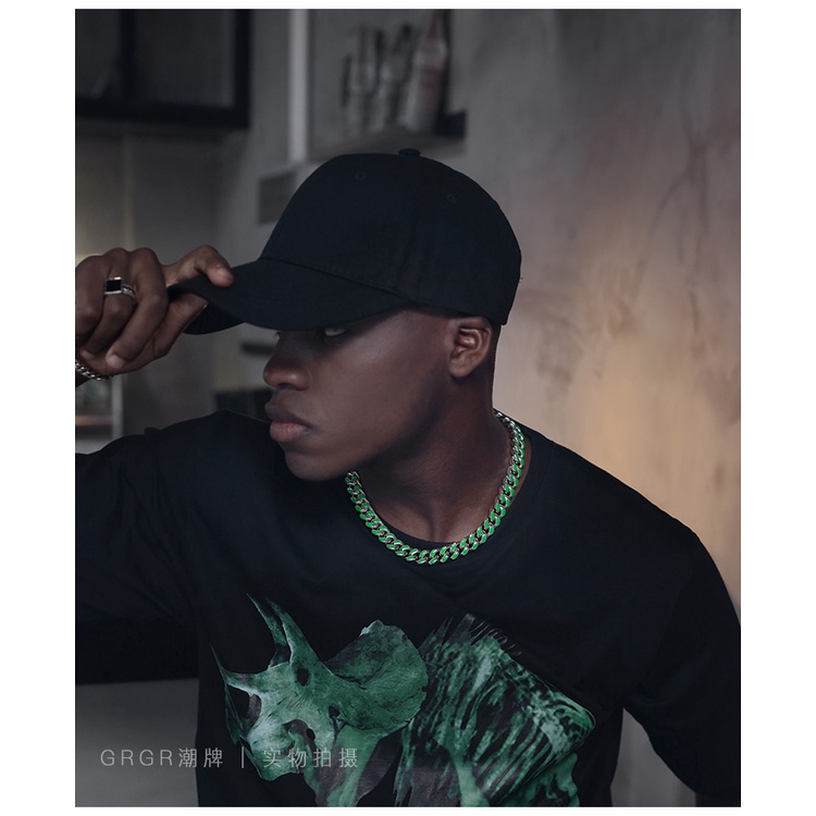 Vòng cổ Choker kiểu dáng Tây phong cách Hip hop