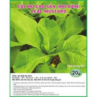 Cải Mơ ( Đăm) - 50 gram