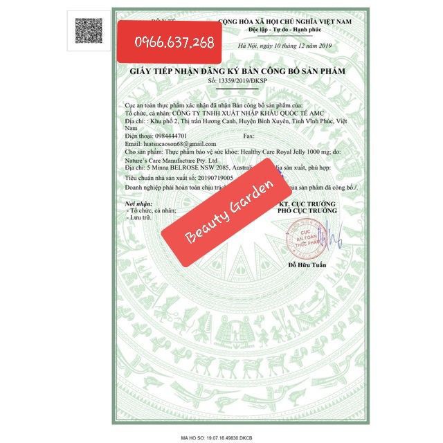 Sữa Ong Chúa🐝🐝 Healthy Care Royal Jelly 1000mg 365viên🐝🐝 [ Uy Tín+Chính Hãng+Date mới] | BigBuy360 - bigbuy360.vn