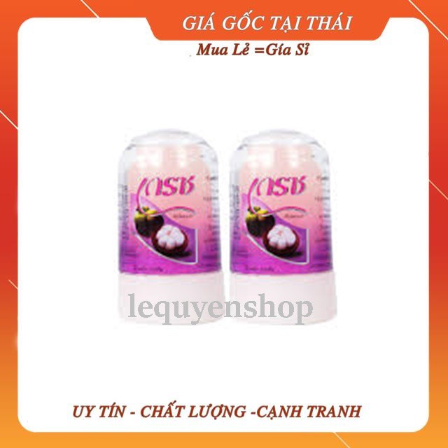 (Combo)12 chai Lăn Khử Mùi Đá Khoáng hương măng cụt