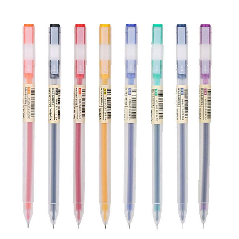 Bút gel màu 0,5mm chất lượng cao với chữ viết tay rõ ràng và mực liên tục