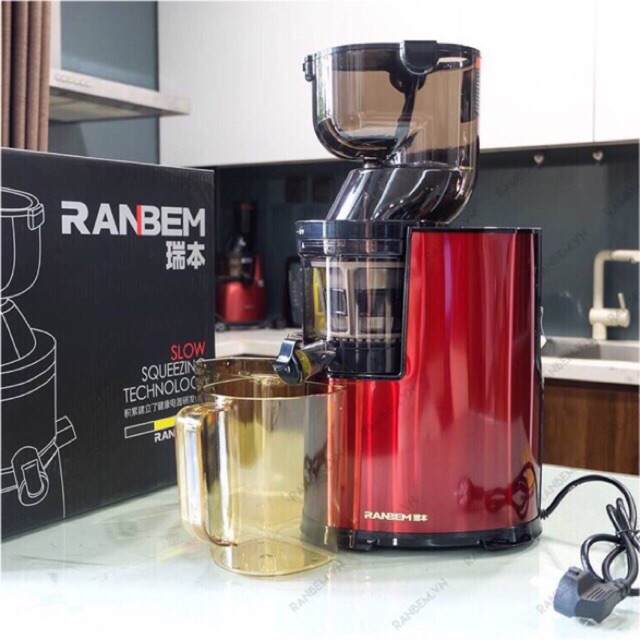 Máy ép chậm hoa quả Ranbem 615