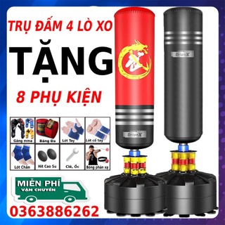 Bao trụ cát đấm bốc tập boxing loại cao cấp phiên bản 5.0 chính hãng, bao cát boxing đấm bốc UFC