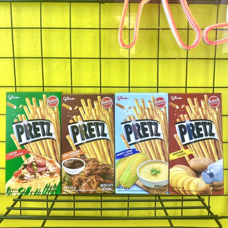 Bánh que Glico Pretz hộp 31g