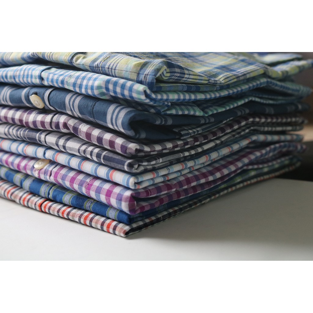 Áo sơ mi nam caro cao cấp cotton ngắn tay pious SMNT01009 | BigBuy360 - bigbuy360.vn