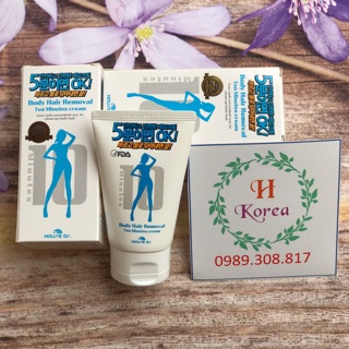 Kem tẩy lông body hair removal hàn quốc 100g