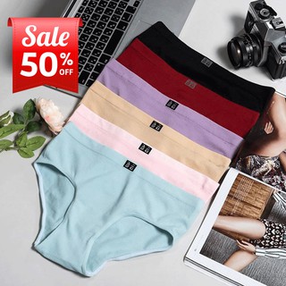 Quần Lót Nữ Nhật Bản Chất liệu 100% Cotton Sợi Tre Bamboo Mềm Mịn Mát Cạp Cao Gen Bụng Nâng Mông