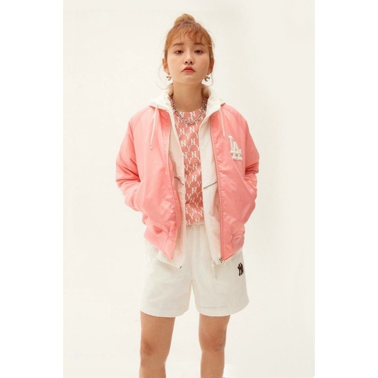 Áo mono MLB Hồng hot hít hàng VNXK