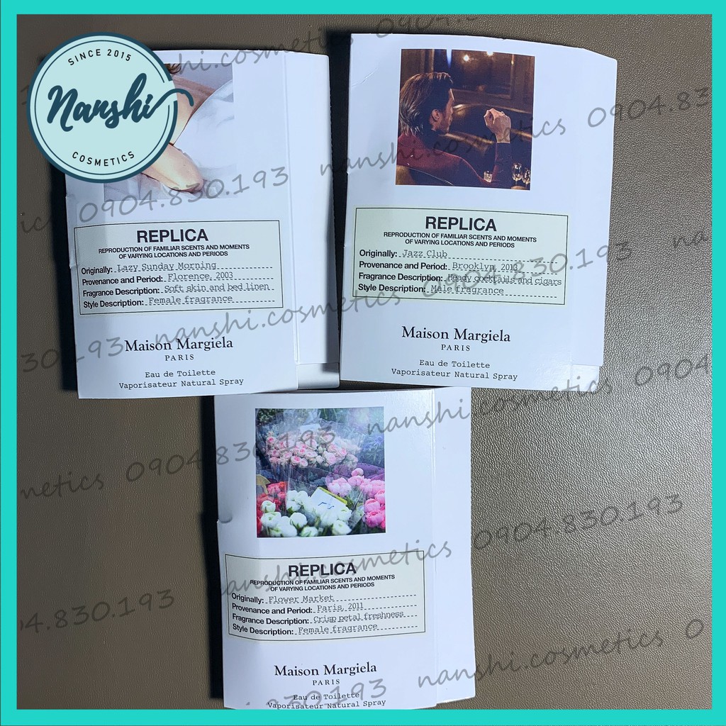 Sample nước hoa Maison Margiela Replica 1.2ml
