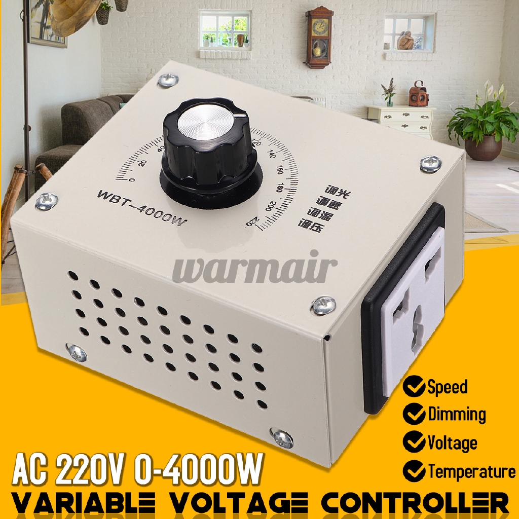 Thiết bị điều khiển tốc độ quạt công suất 4000w tiện dụng